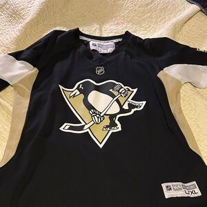 Reebok Kids Hockey Jersey - Black and Tan